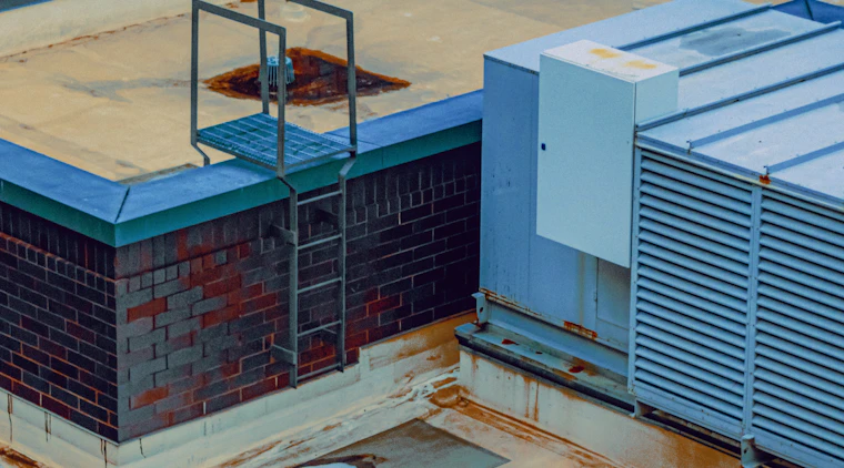 Rooftop HVAC units, representing commercial and industrial HVAC servicing